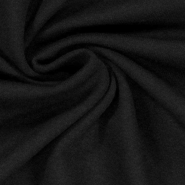 Jersey viscose Médium – noir,  image number 2