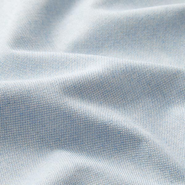 Tissu déco chambray semi-panama recyclé – bleu clair/nature,  image number 2