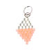 Pendentif Brick Stitch Losange [10 mm  x 15 mm] | Rico Design – argent métallique/rose,  thumbnail number 1