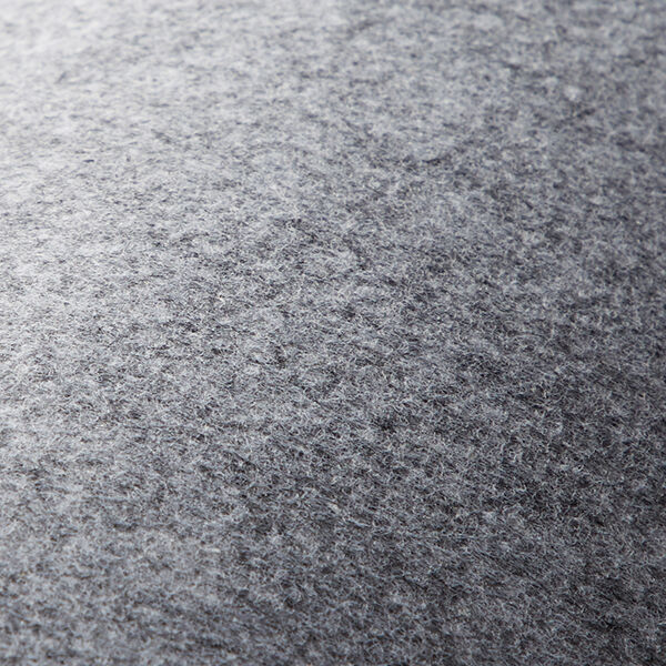 Feutre mélangé 45 cm / 4mm d’épaisseur – gris clair,  image number 2