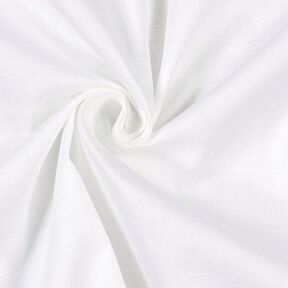 Popeline Stretch – blanc, 