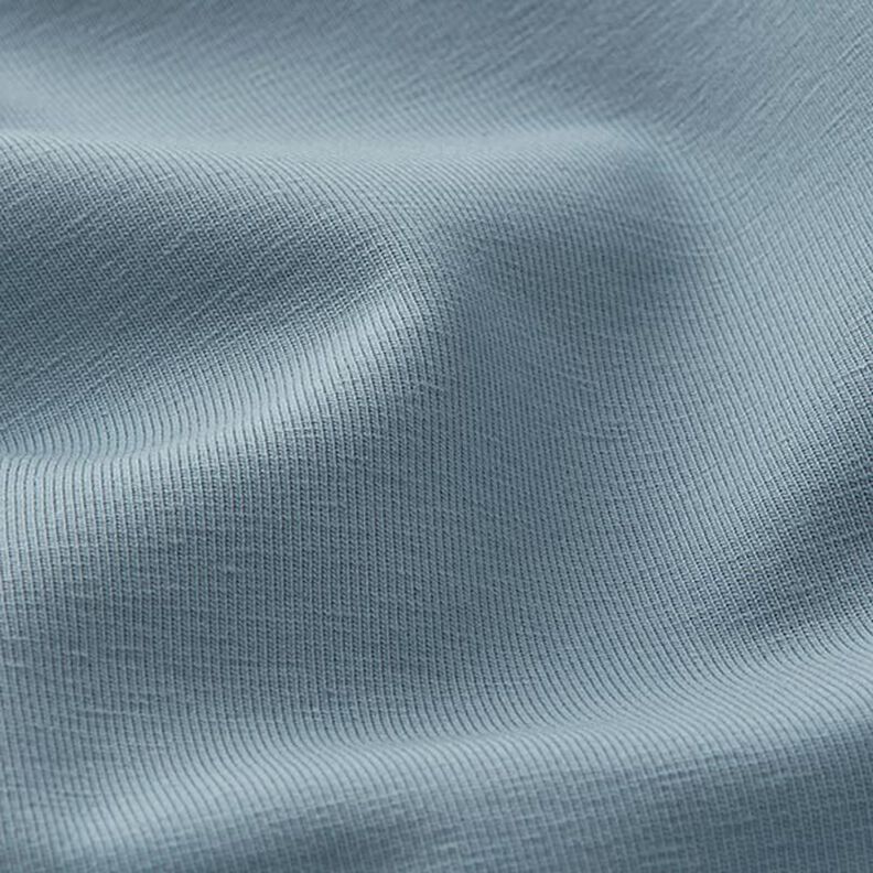 Jersey coton Medium uni – bleu pigeon,  image number 4
