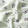 Tissu en coton Cretonne Panda câlin – vert,  thumbnail number 2