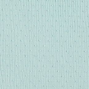 Tissu double gaze de coton dobby – menthe, 