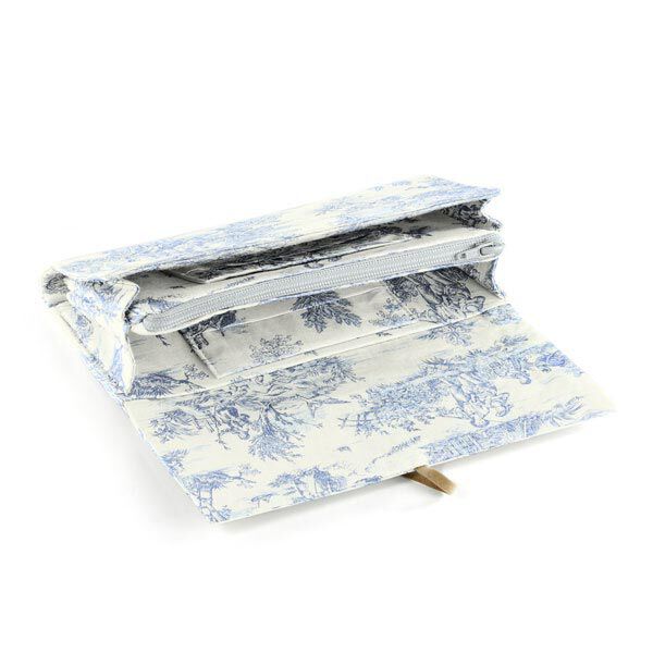 Tissu en coton Mini Pastorale 280 cm – bleu – Échantillon,  image number 7