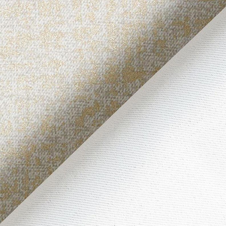 Tissu opaque chatoiement metallic – beige/or,  image number 5