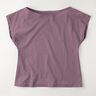 Jersey coton Medium uni – aubergine,  thumbnail number 8