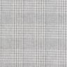 Tissu de coton léger à carreaux – gris clair/blanc,  thumbnail number 1