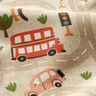 Tissu de décoration Semi-panama Route de jeu – nature/olive clair,  thumbnail number 2