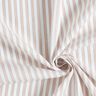 Tissu en coton Rayures bicolores – écru/abricot,  thumbnail number 3