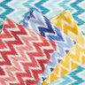 Coton enduit imprimé ikat – turquoise/blanc,  thumbnail number 9
