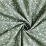 Popeline coton Vrilles de feuilles – roseau,  thumbnail number 3
