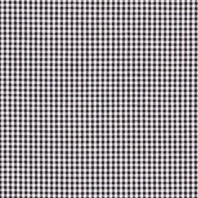 Popeline coton Petit carreaux Vichy, teints en fil – noir/blanc, 