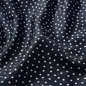 Tissu de doublure Pois – bleu marine, 