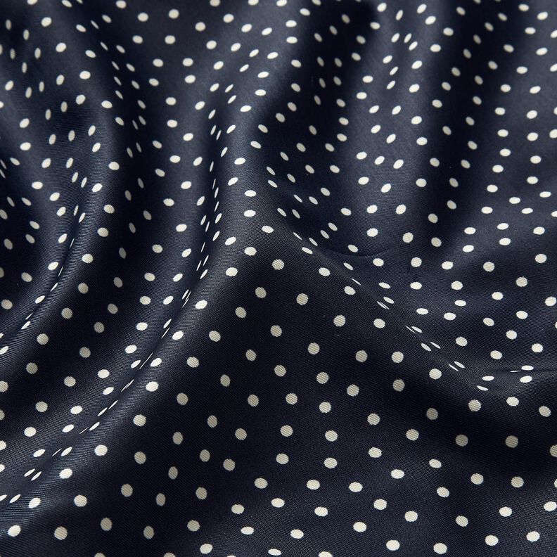 Tissu de doublure Pois – bleu marine,  image number 2