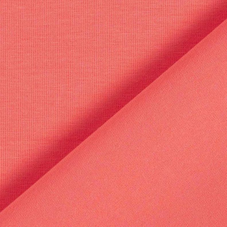 Jersey coton Medium uni – homard,  image number 5