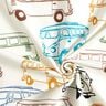 French Terry Sweat d’été bus colorés – écru,  thumbnail number 3