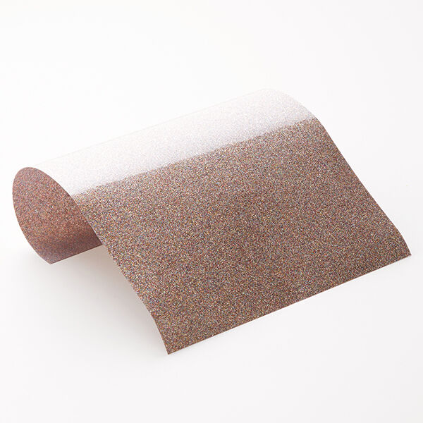 Film Flex paillettes Din A4 – marron clair, image number 1