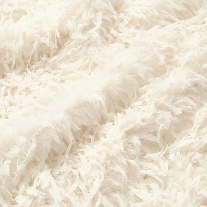 Fourrure synthétique Plumes unies | Katia Fabrics – blanc, image number 3
