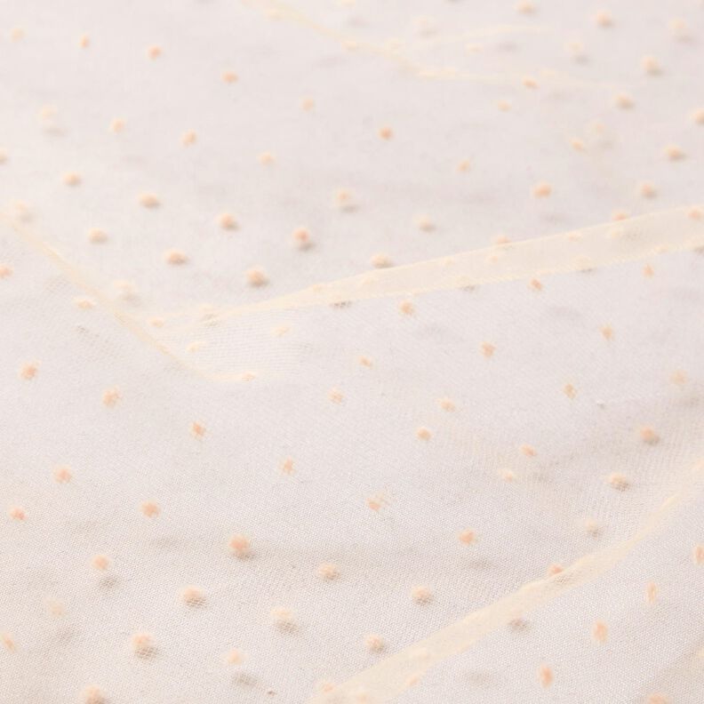 Tulle Pois veloutés – rosé,  image number 2