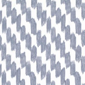 Tissus pour maillot de bain Coups de pinceau – écru/gris schiste, 