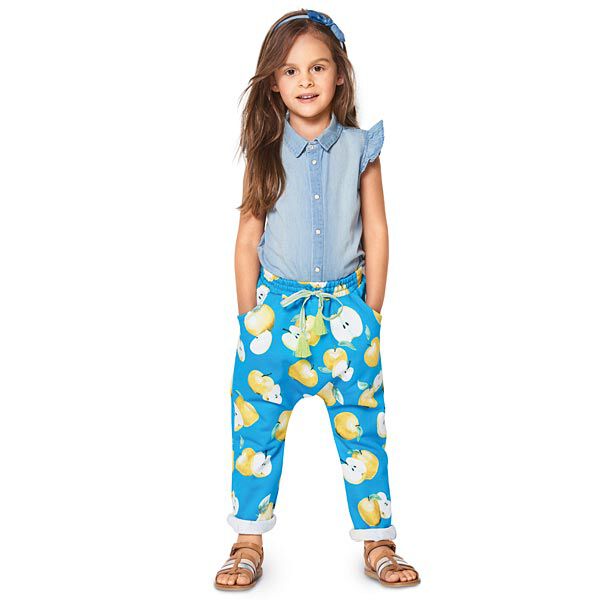 Pantalon taille élastique pour enfant , Burda 9342 | 92 - 122,  image number 2