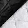 Doublure matelassée en losanges – noir,  thumbnail number 5