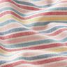 Tissu de décoration Semi-panama Rayures multicolores recyclé – pourpre,  thumbnail number 2