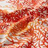Tissu de décoration Semi-panama Magnifiques coraux – terre cuite/nature,  thumbnail number 2