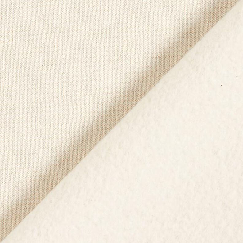 Sweatshirt gratté uni Lurex – écru/or,  image number 4