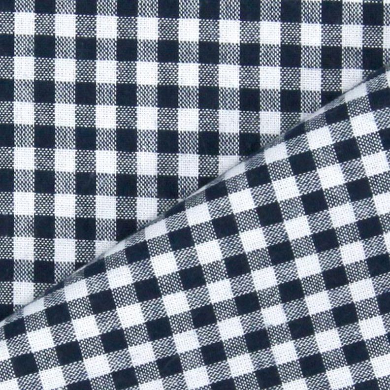 Tissu en coton Vichy - 0,5 cm – navy,  image number 3