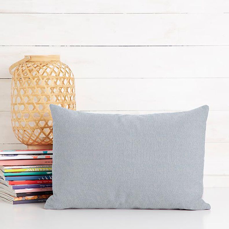 Tissu de décoration jacquard recyclé – bleu clair,  image number 5