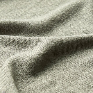 Tricot fin mélange viscose lin – roseau, 