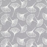 Tissu en coton Cretonne Ginkgo – gris,  thumbnail number 1