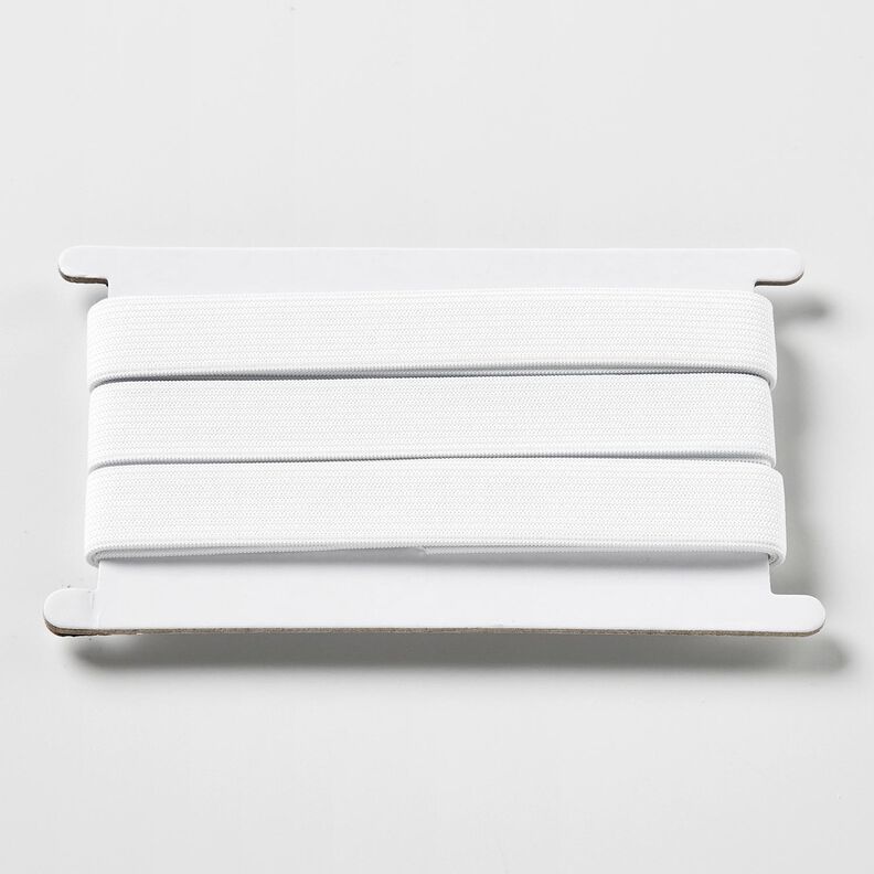 Bande en caoutchouc lisse [3 m | 20 mm] – blanc,  image number 1