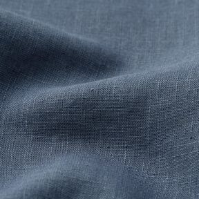 Lin mélangé léger prélavé – gris bleu, 