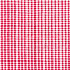 Tissu en coton Vichy à carreaux 0,2 cm – rouge/blanc, 