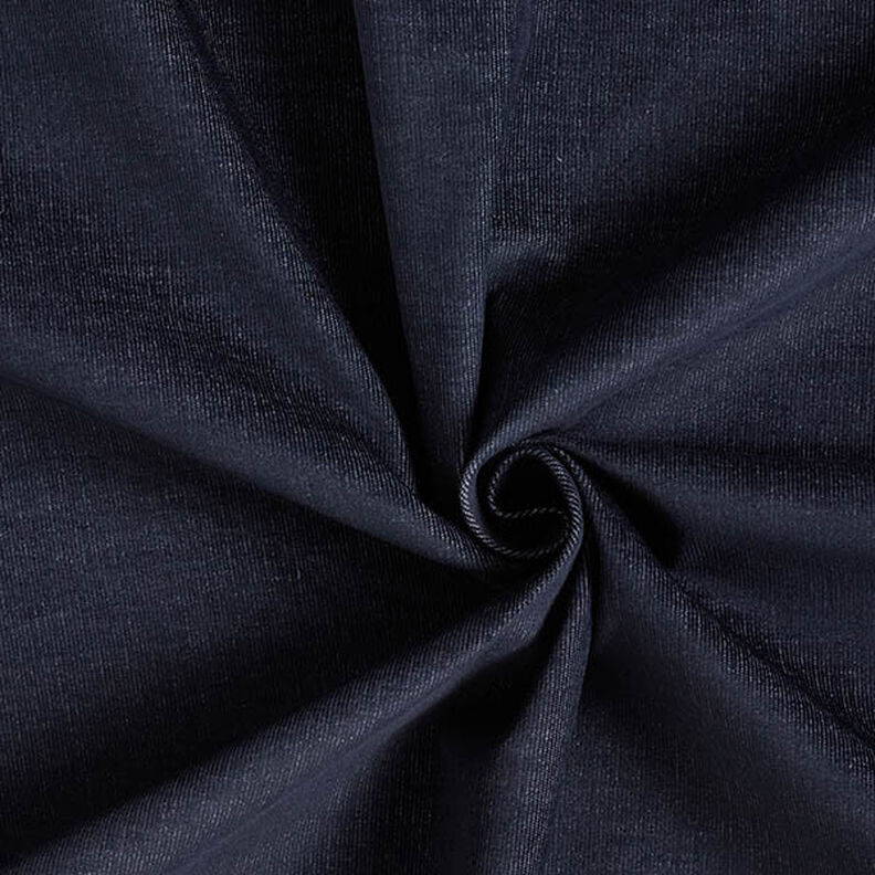 Velours côtelé fin stretch look jean – bleu marine,  image number 1