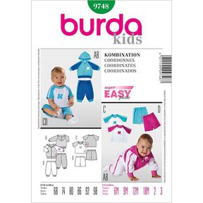 Combinaison, Burda 9748, 