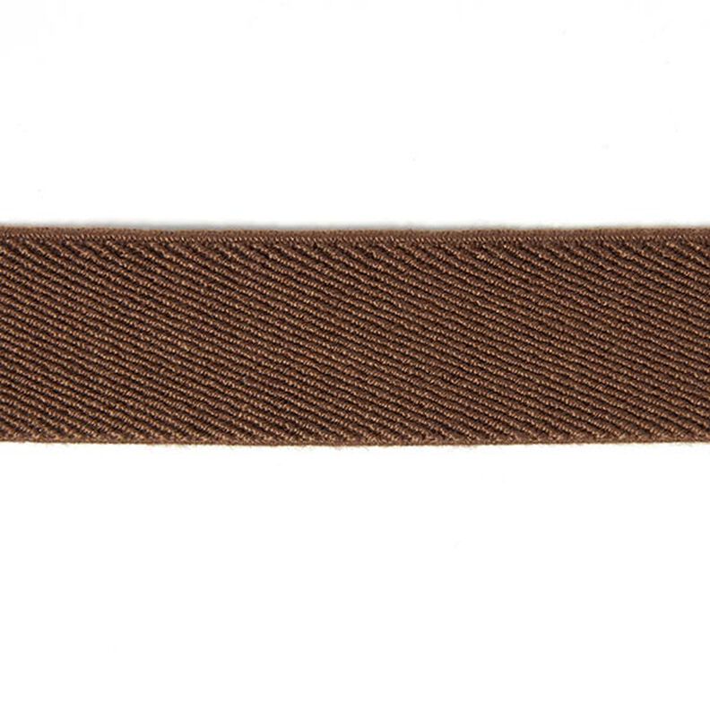 Ruban élastique Basique - marron,  image number 1