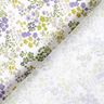Voile de coton Mille-fleurs – blanc/mauve,  thumbnail number 4