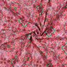 Tissu matelassé Double face Losanges | Poppy Fabrics – rose intense/vert sapin,  thumbnail number 3