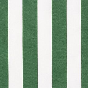Tissu de décoration Canvas Rayures – vert/blanc, 