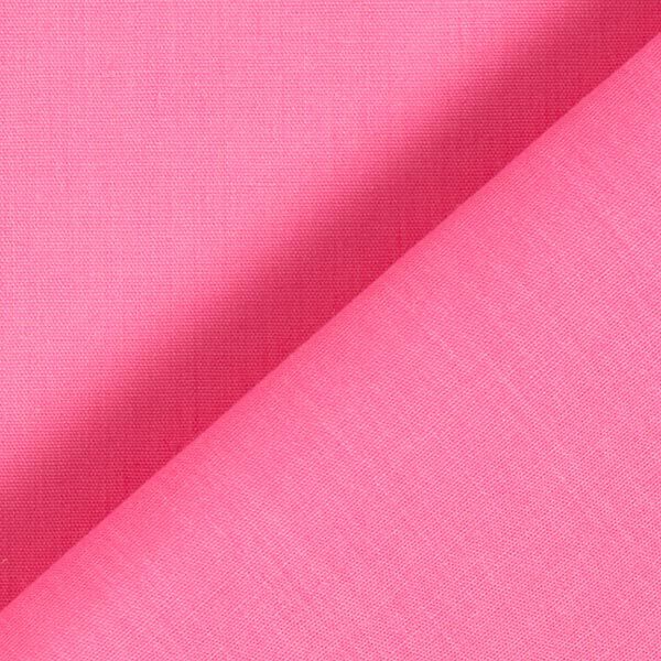 Tissu en polyester et coton mélangés, facile d’entretien – rose vif,  image number 3