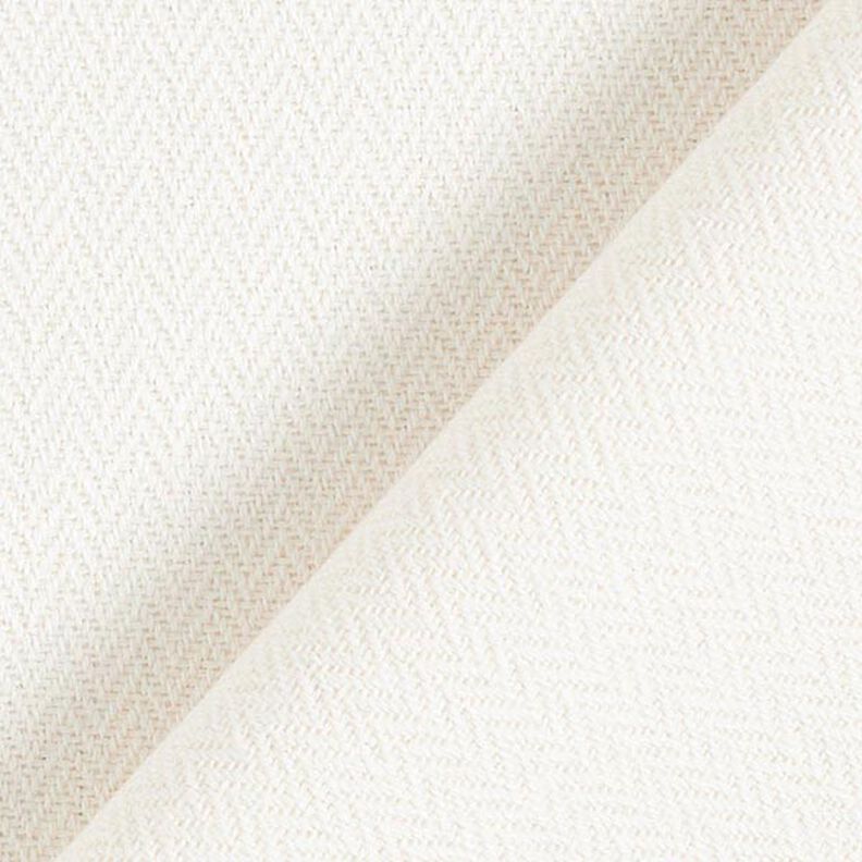 Tissu de décoration Jacquard Chevron discret – écru,  image number 3