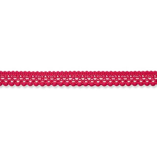Galon à pompons [12 mm] - rose vif fluo, 