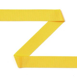 Ruban de reps uni – jaune, 