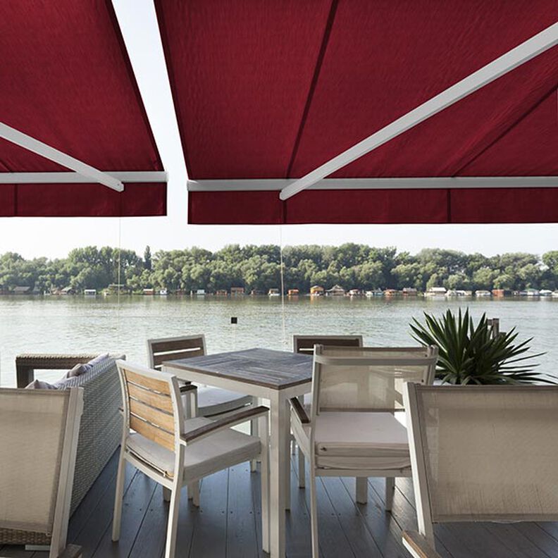 Toile pour store banne Uni Toldo – rouge bordeaux,  image number 4