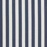 Tissu en coton Cretonne rayures marines – bleu noir/taupe clair,  thumbnail number 1