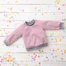French Terry léger uni – rose,  thumbnail number 7